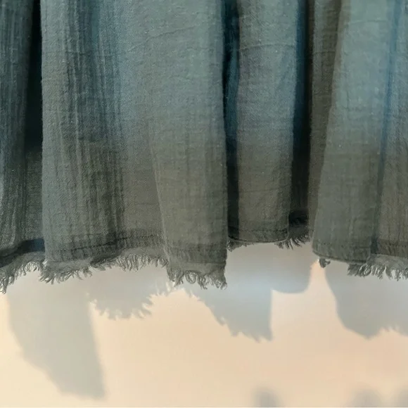 FP Movement by Free People Teal Button-Up Blouse - Picture 5 of 8